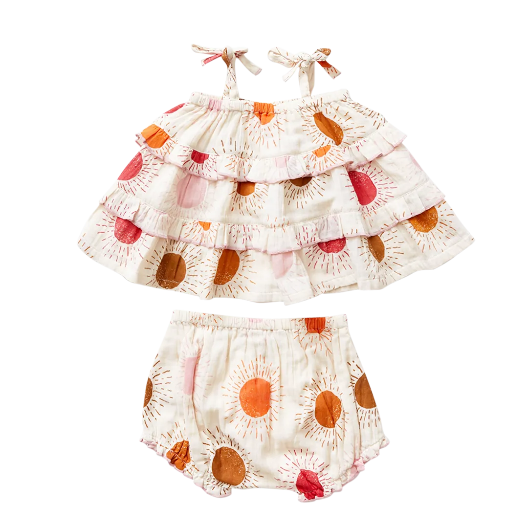 Pink Chicken Baby Garden 2pc Set - Sunrise