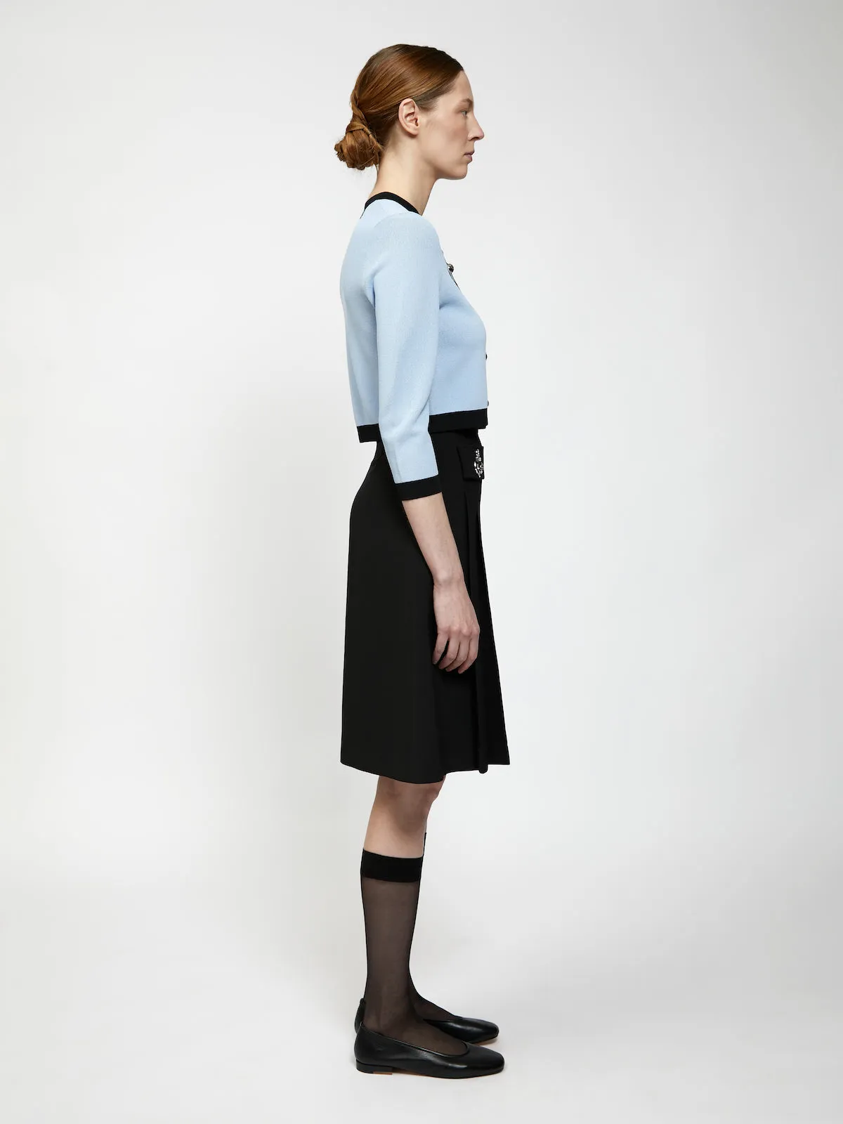 PLEATED SKIRT
