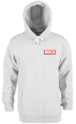 Rad Gloves Hero Hoodie Heather White