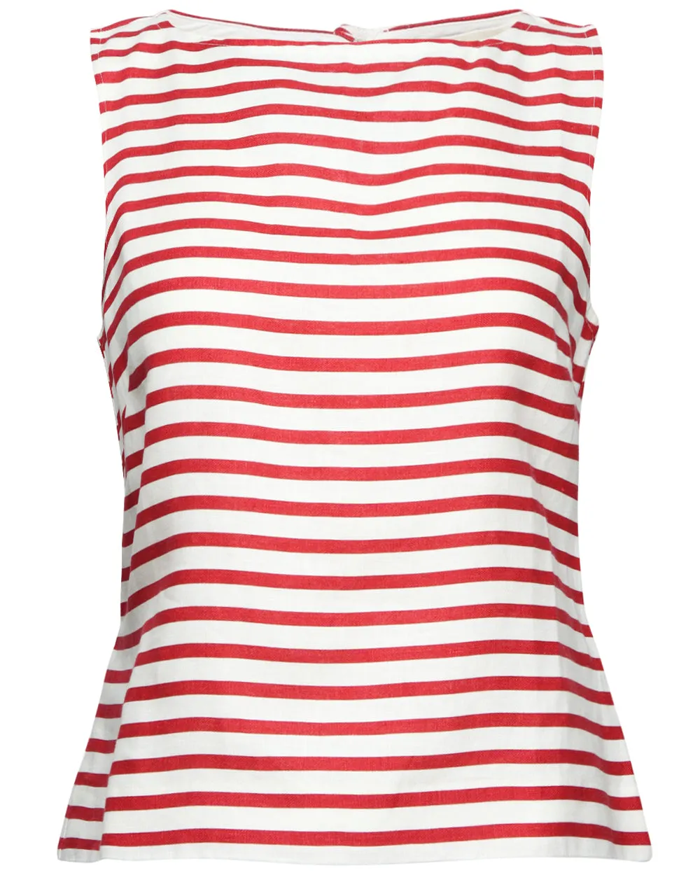 Red Breton Stripe Kelly Top