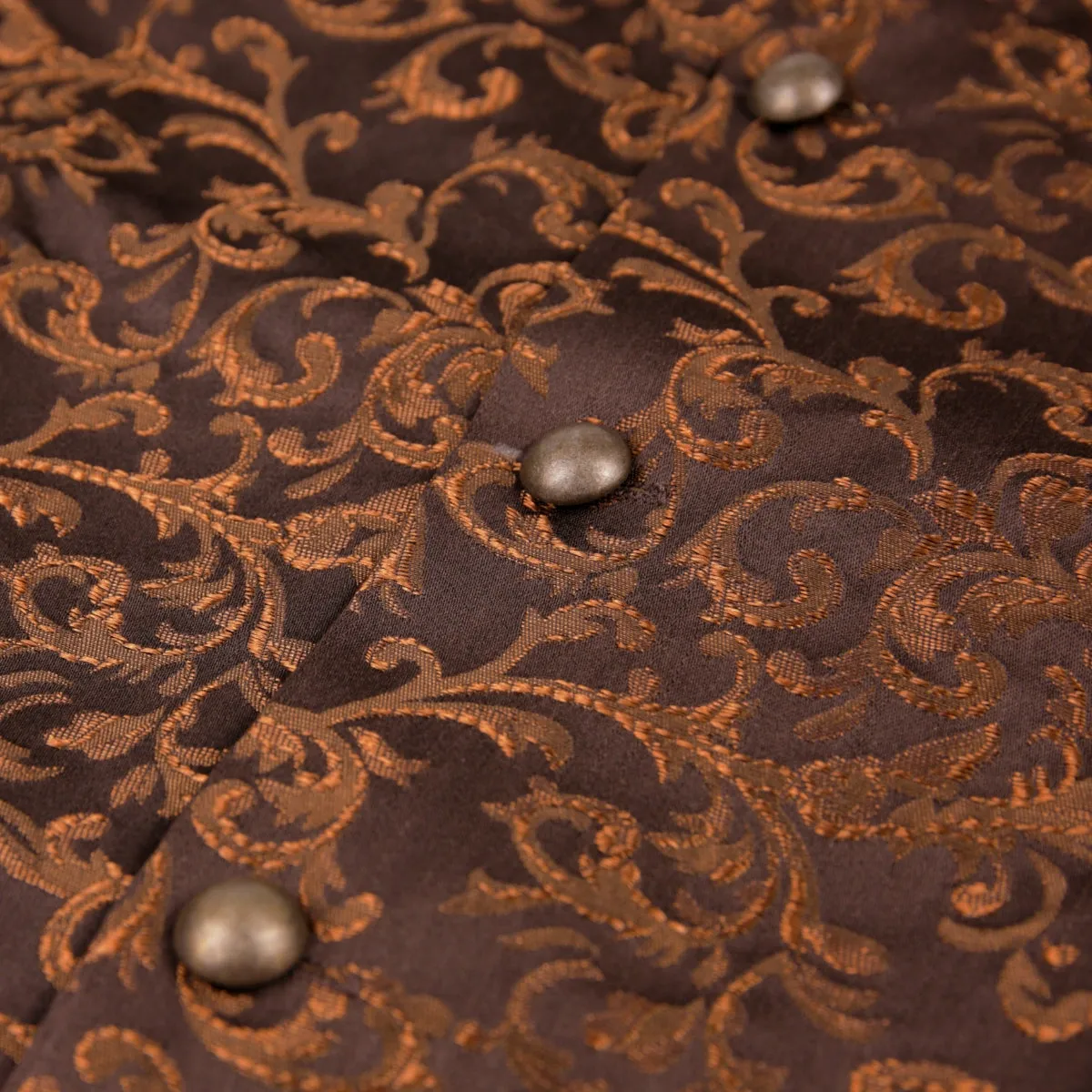Ro Rox Brocade Steampunk Tailored Waistcoat