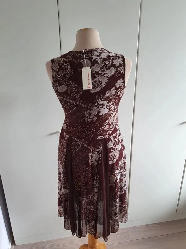 Rocio® | Asymmetrical Bohemian Charm Midi Dress For Women