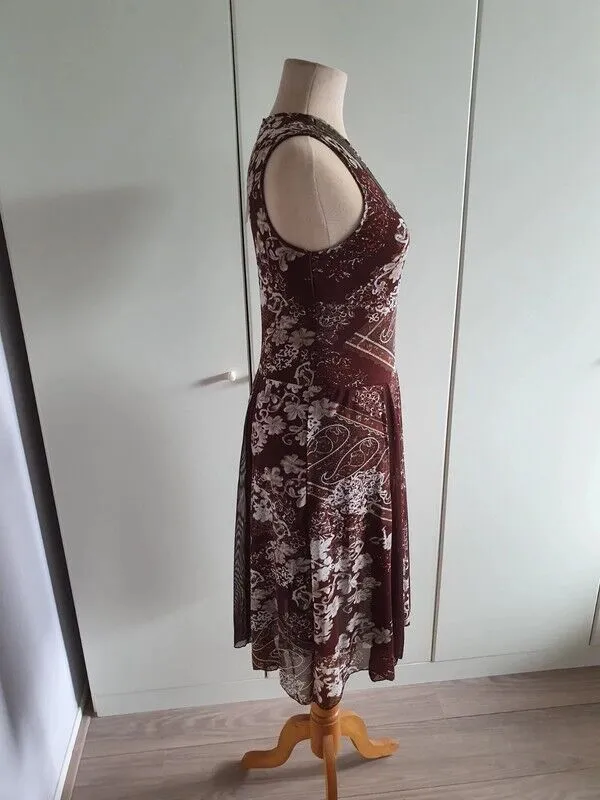 Rocio® | Asymmetrical Bohemian Charm Midi Dress For Women