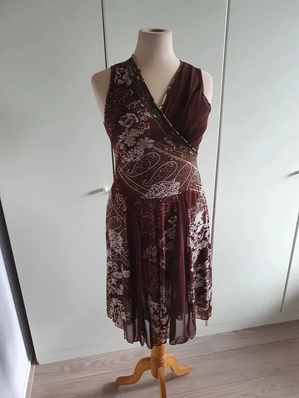 Rocio® | Asymmetrical Bohemian Charm Midi Dress For Women