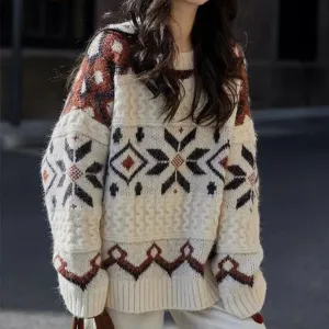 RONJA - RETRO SWEATER