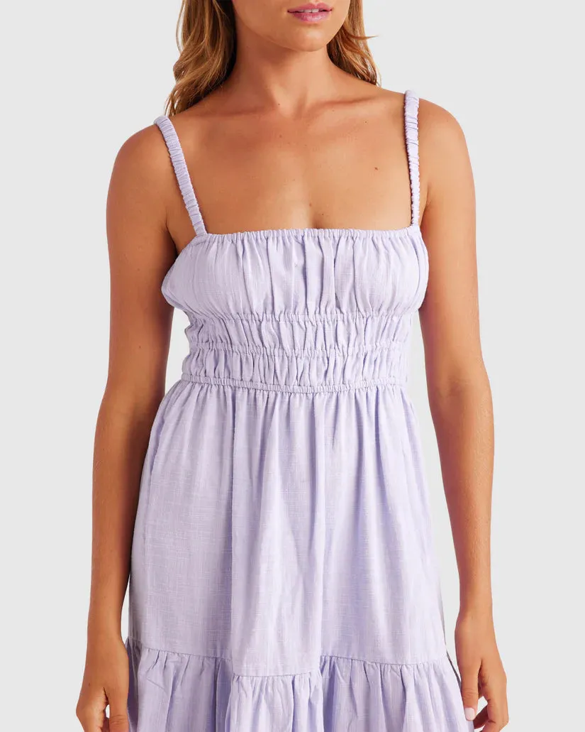 Roxy Sunshine Coastline Solid Dress