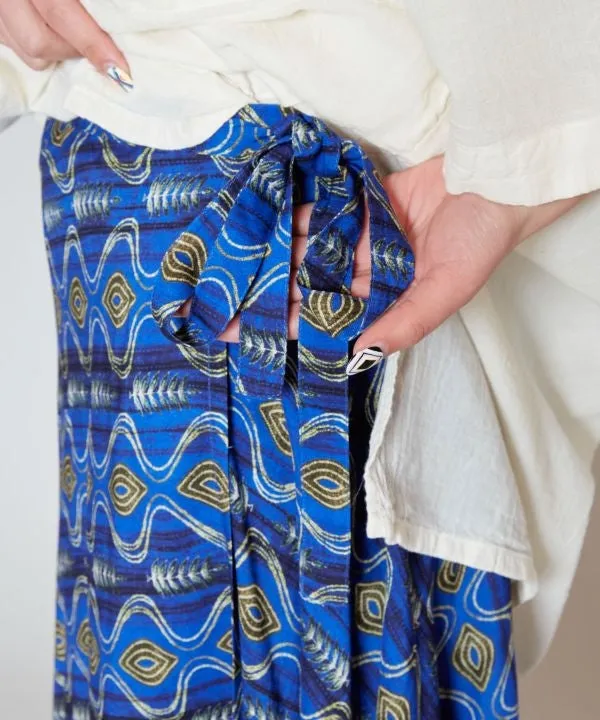 Sari Inspired Wrap Skirt