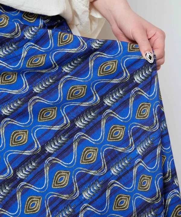 Sari Inspired Wrap Skirt