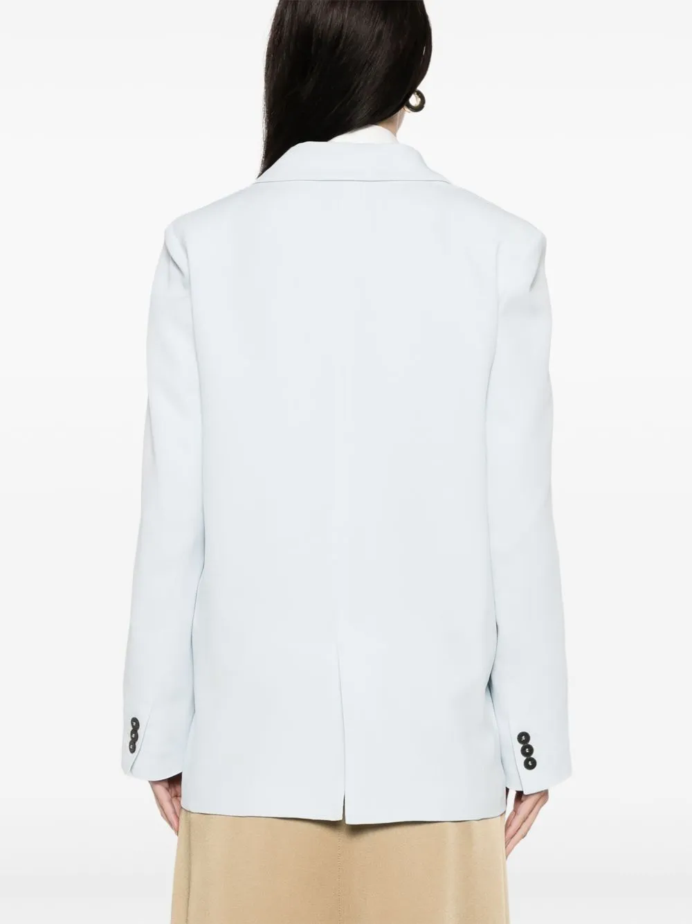 Single-breasted blazer jacket