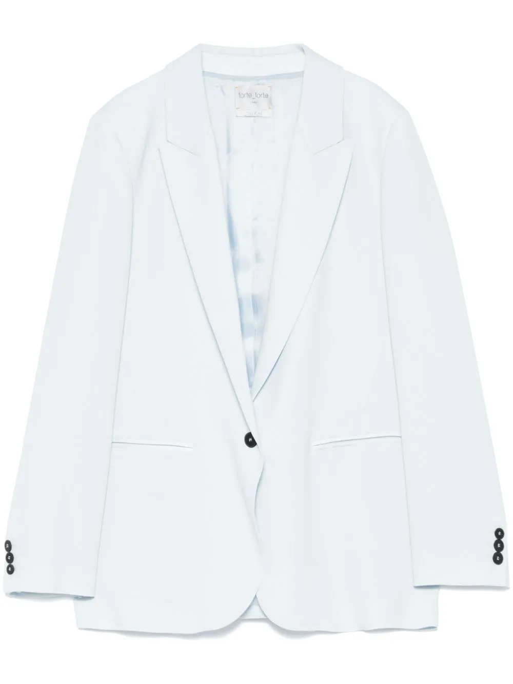 Single-breasted blazer jacket