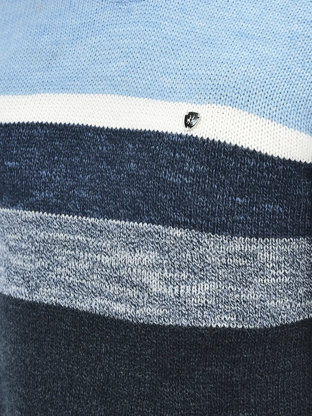 Sky Blue Stripes Sweaters