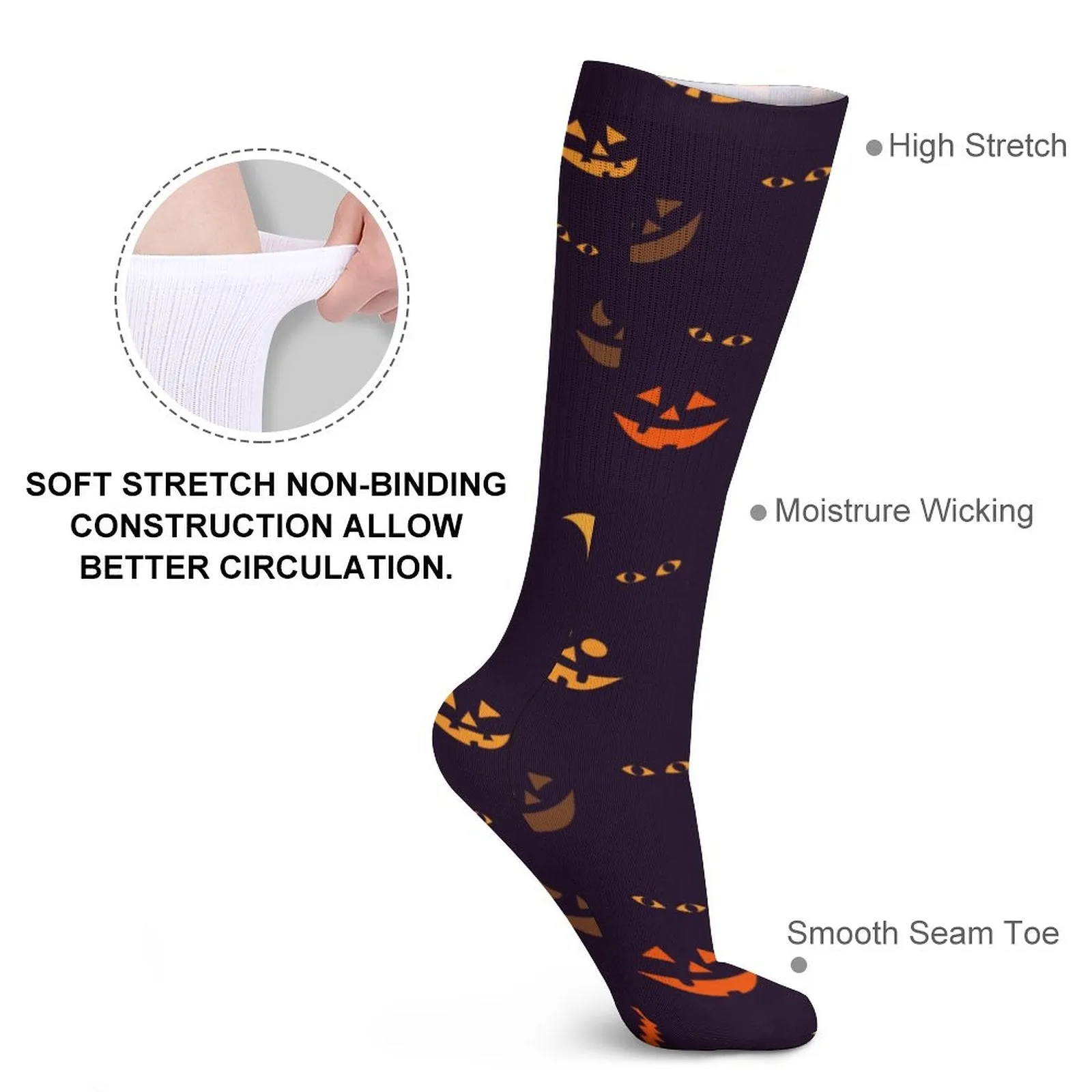 Spooky Time - Tube Socks