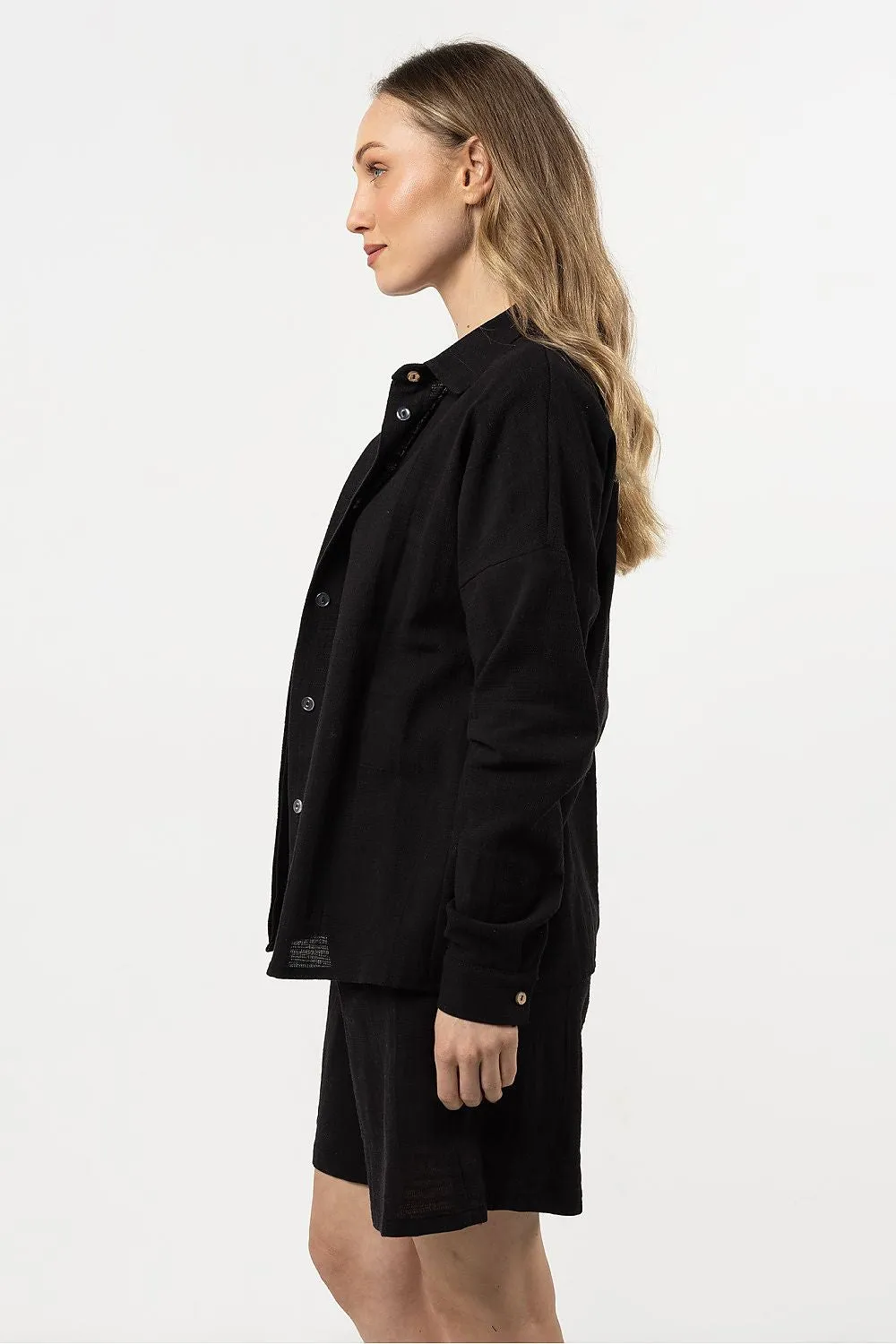 Stand-Up Collar Elegant Shirt