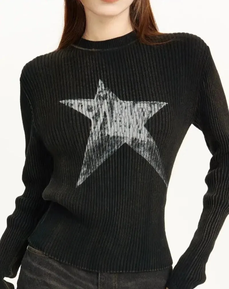Striped Grunge Sweater