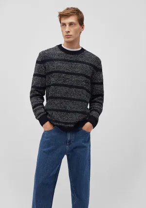 Striped Navy Sweater