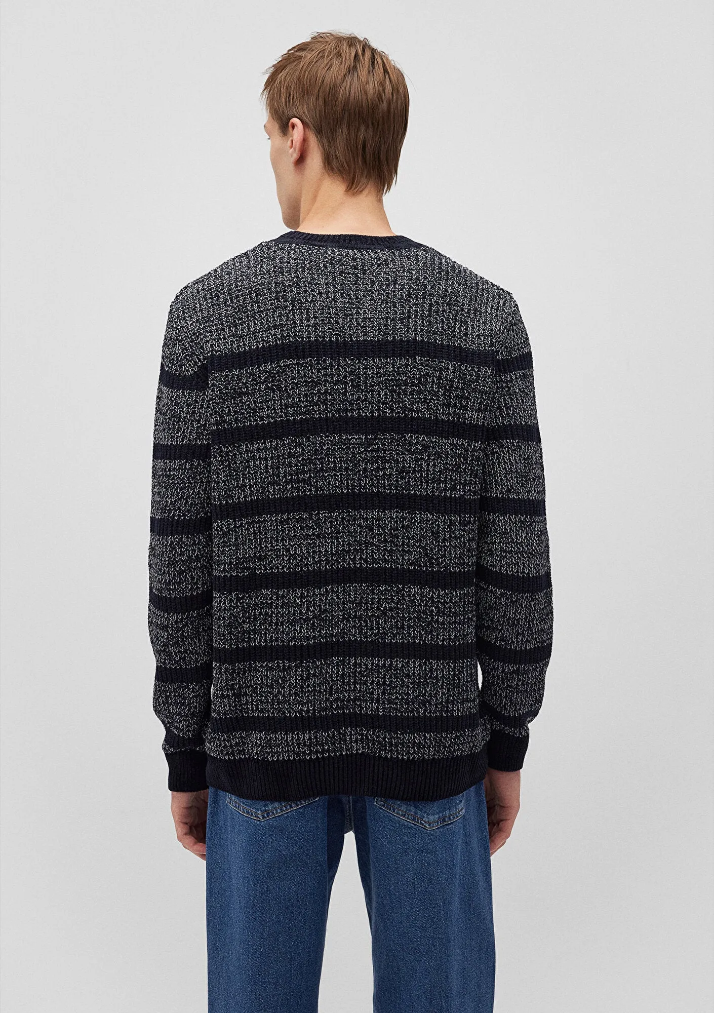 Striped Navy Sweater