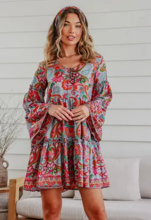 Summer Bohemian Babydoll Dress