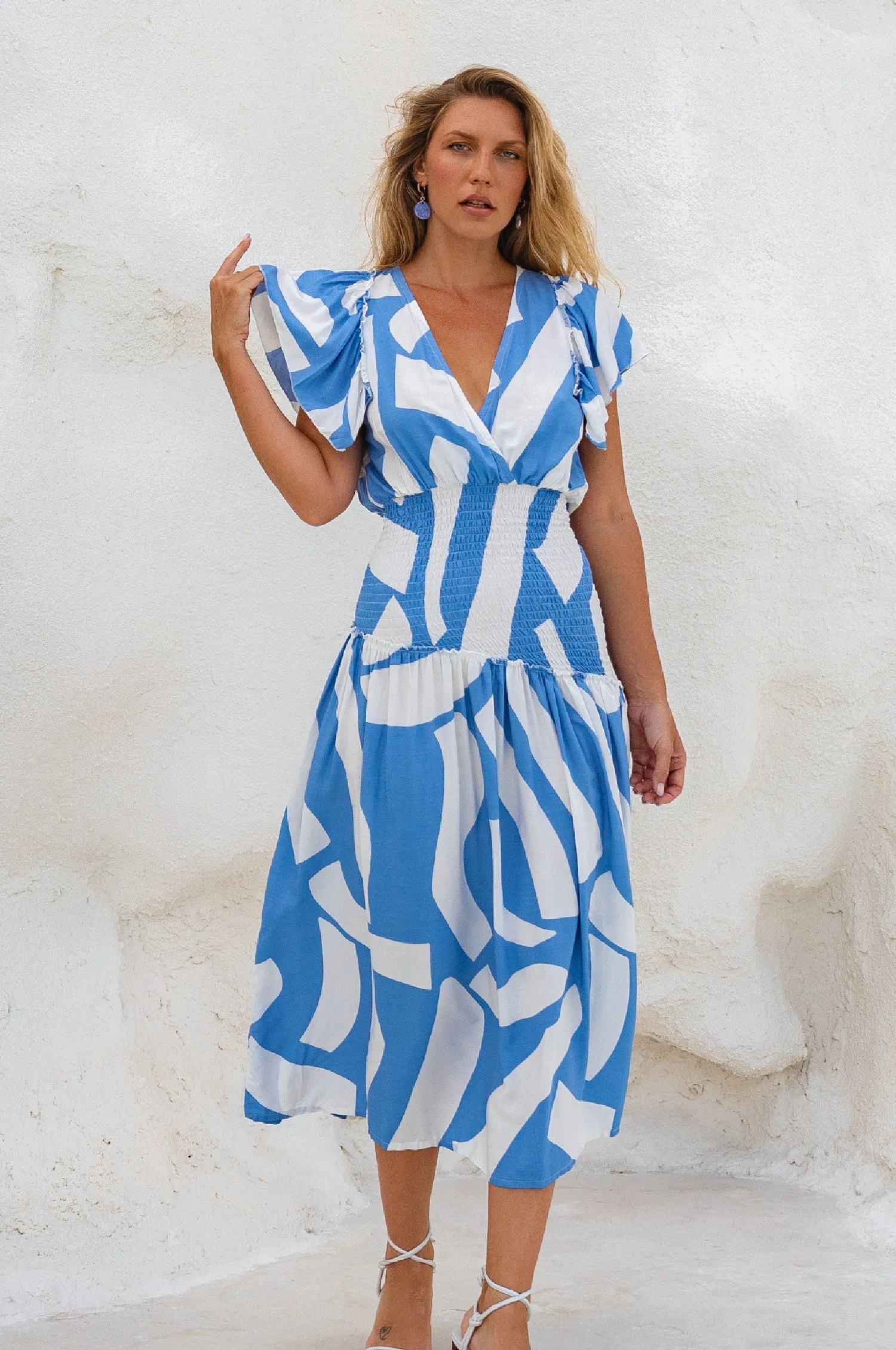 Sunshine Bohemian Midi Dress (Sale)