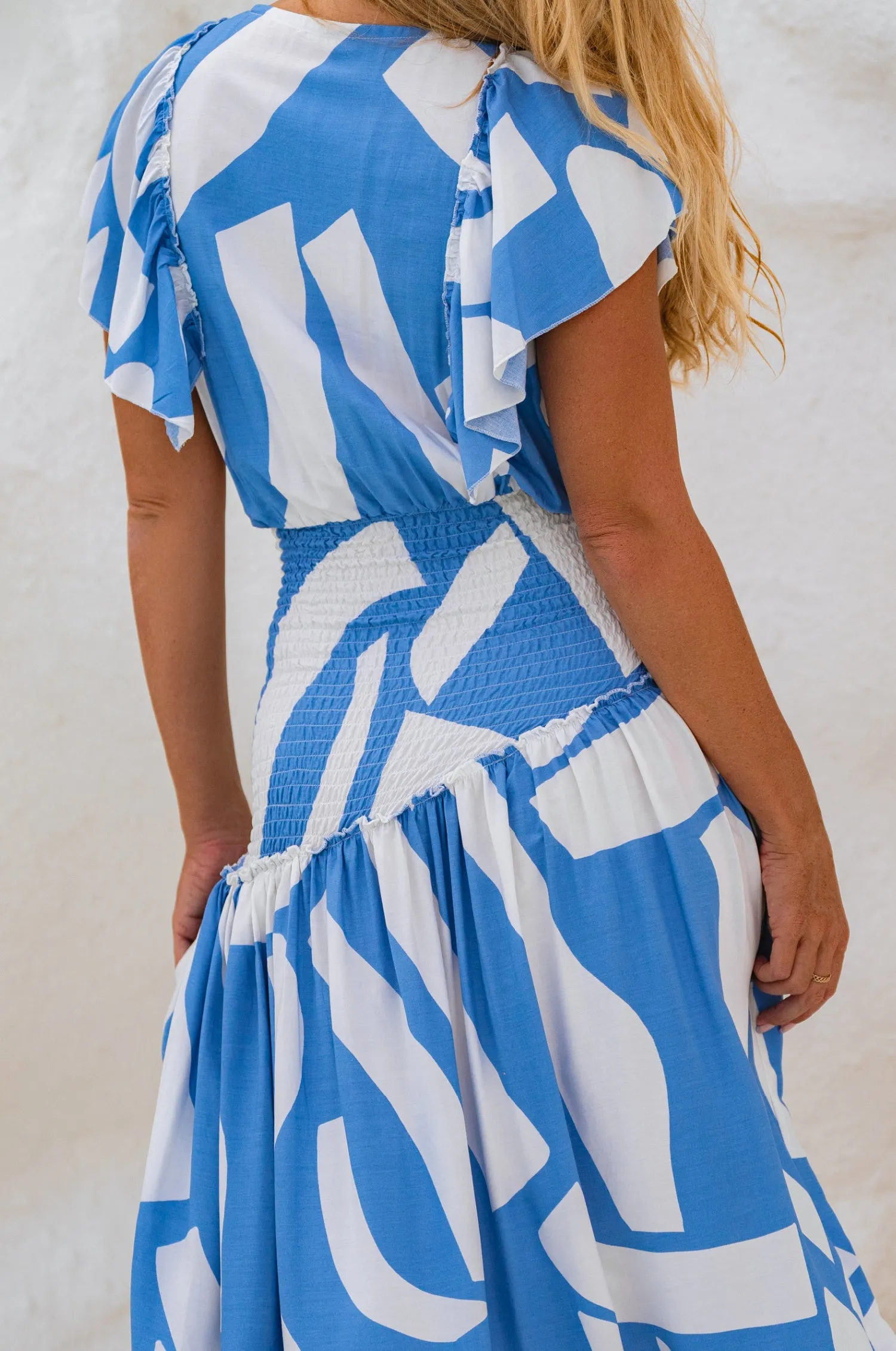Sunshine Bohemian Midi Dress (Sale)
