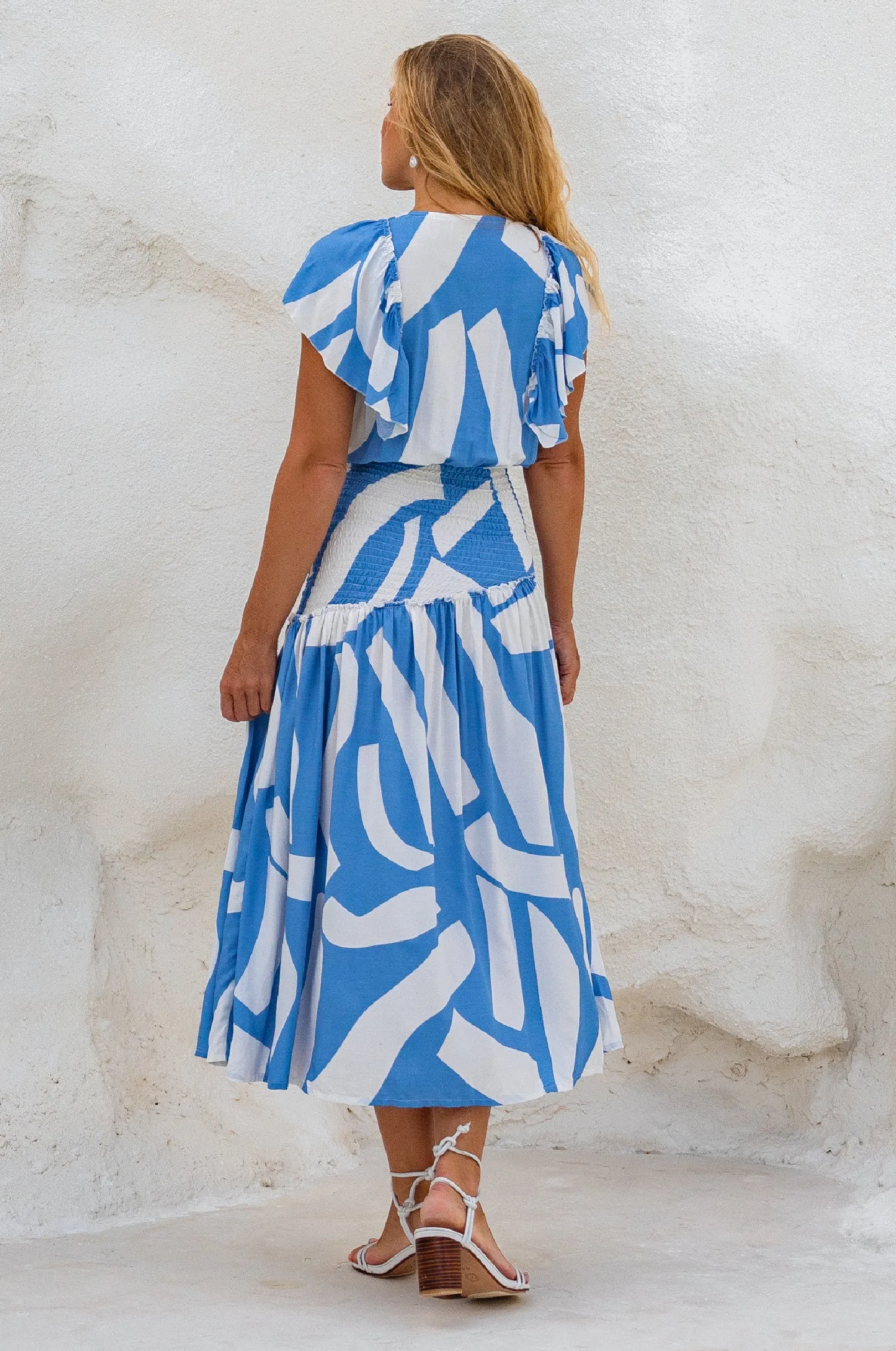Sunshine Bohemian Midi Dress (Sale)