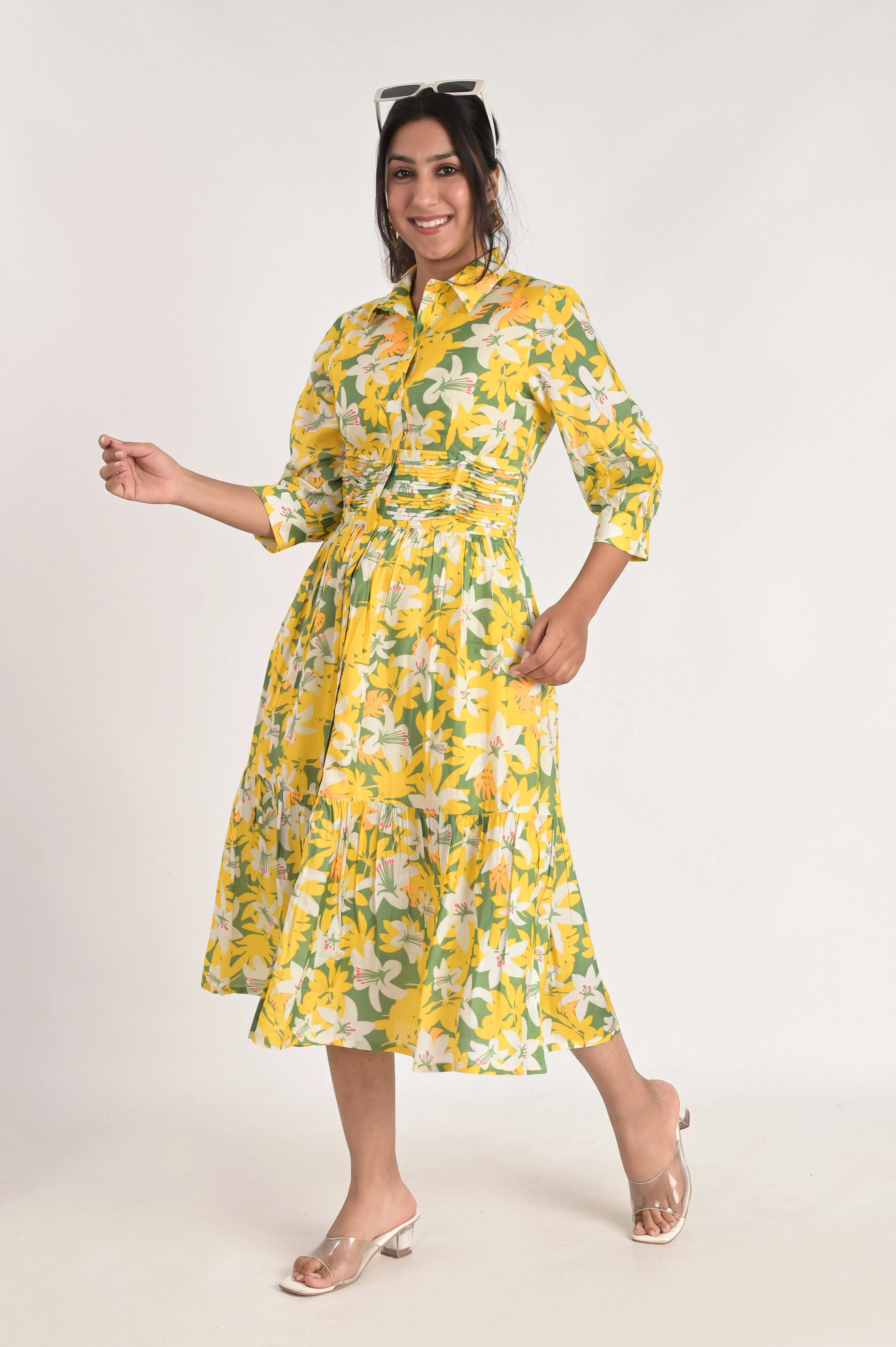 Sunshine Muslin Dress