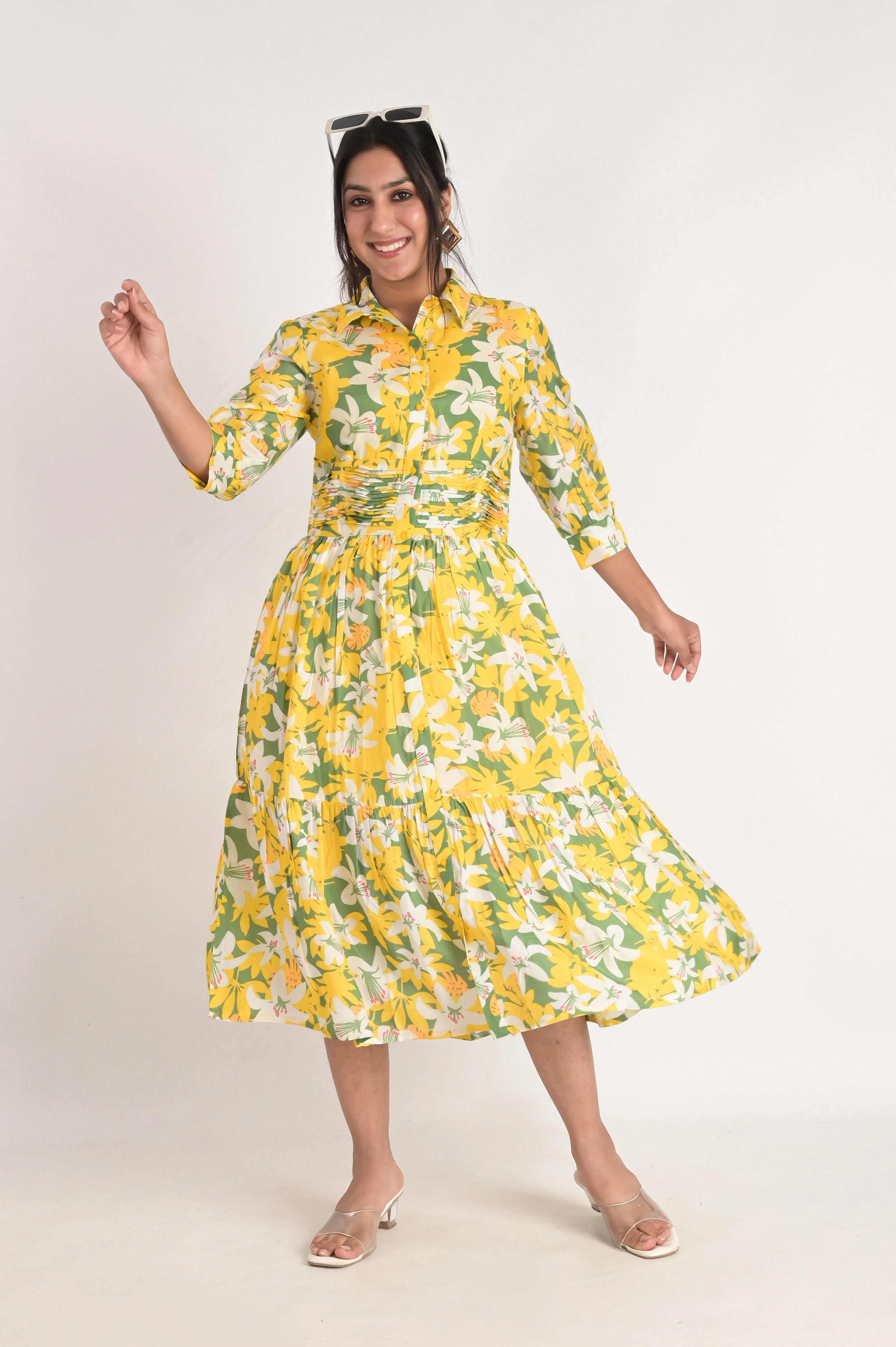 Sunshine Muslin Dress