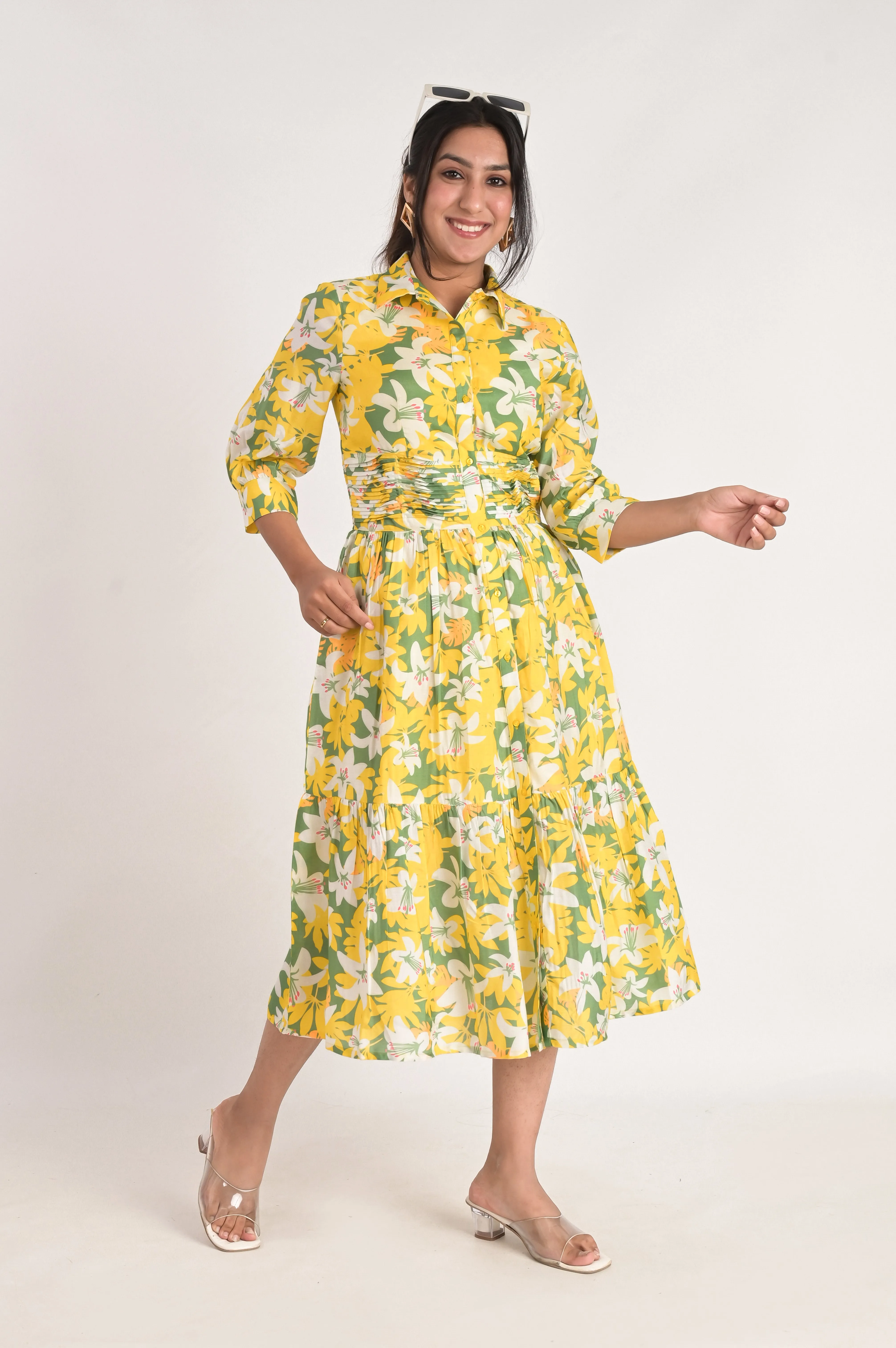 Sunshine Muslin Dress
