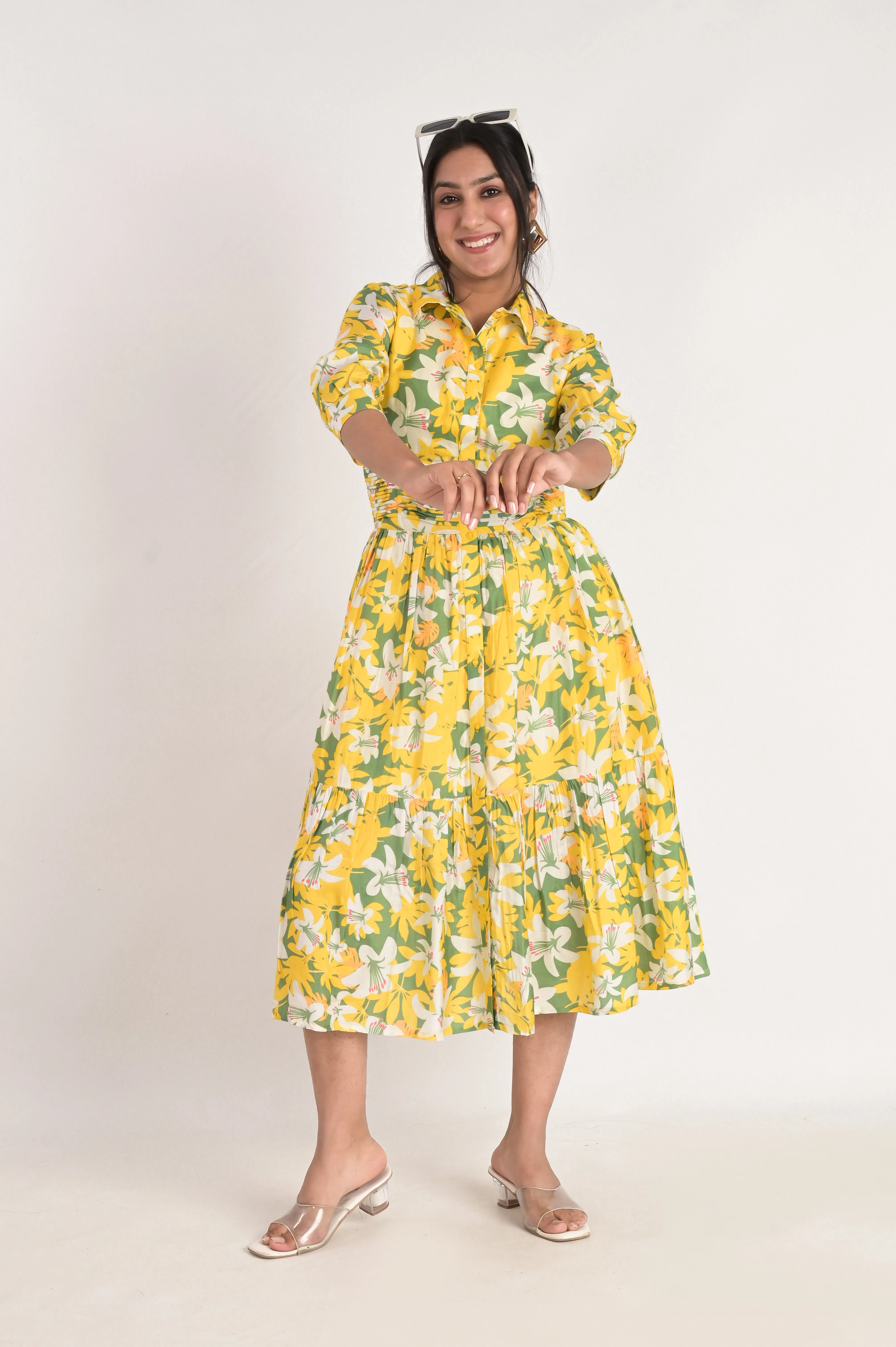 Sunshine Muslin Dress