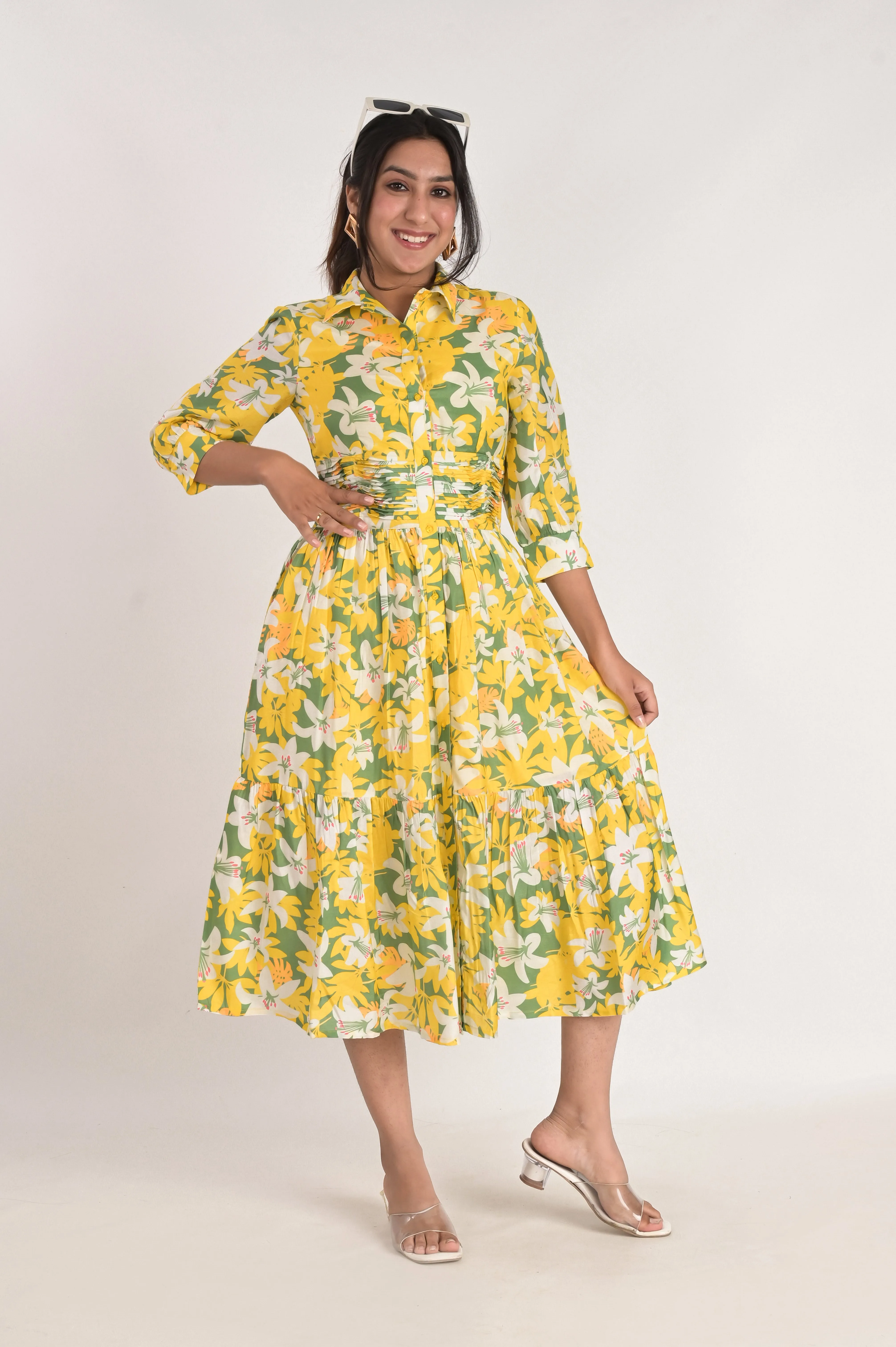 Sunshine Muslin Dress