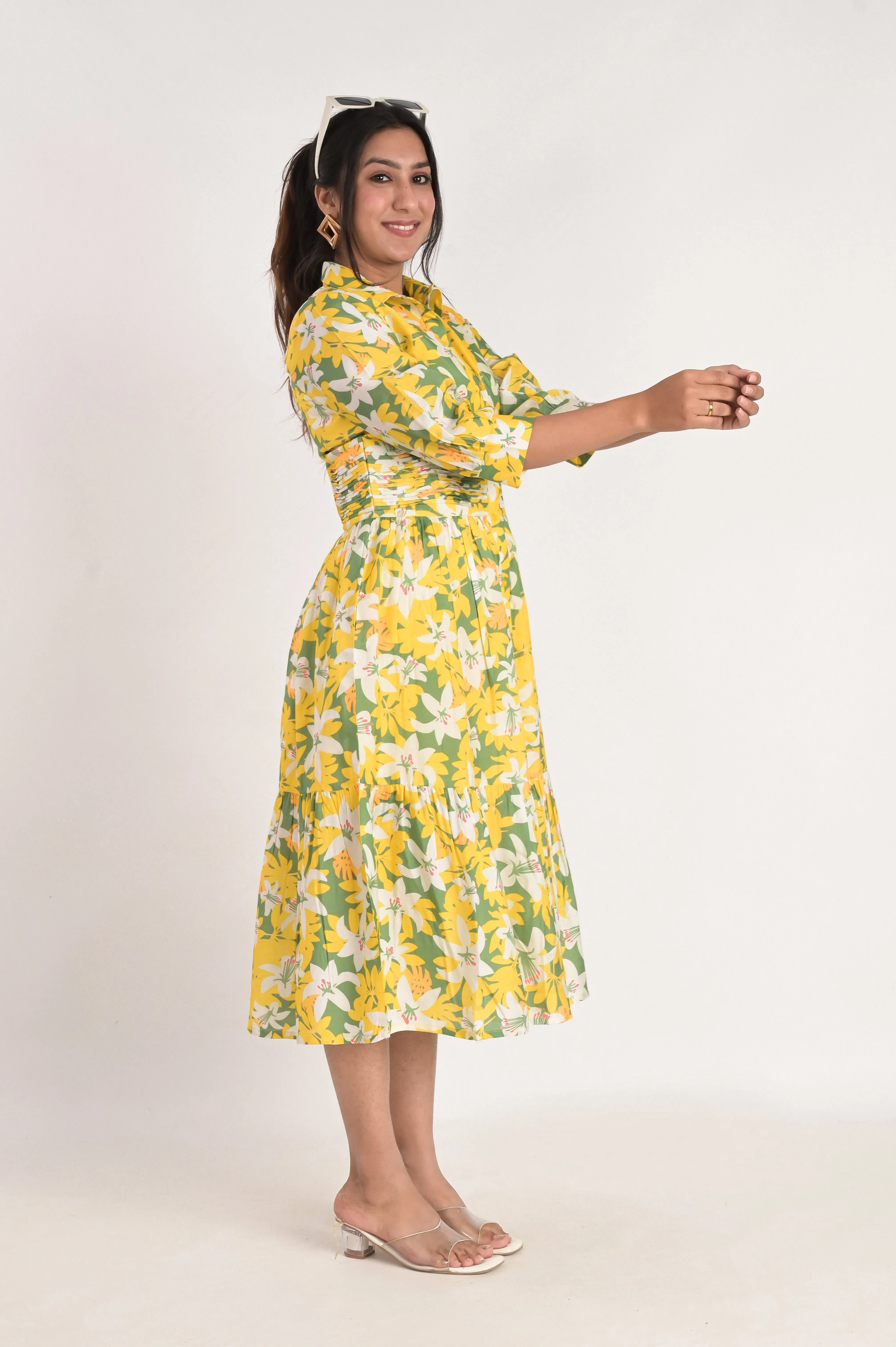 Sunshine Muslin Dress
