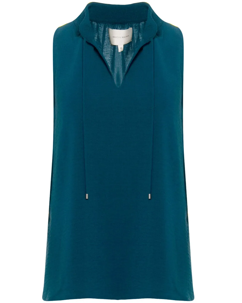 Teal Sleeveless Doha Top