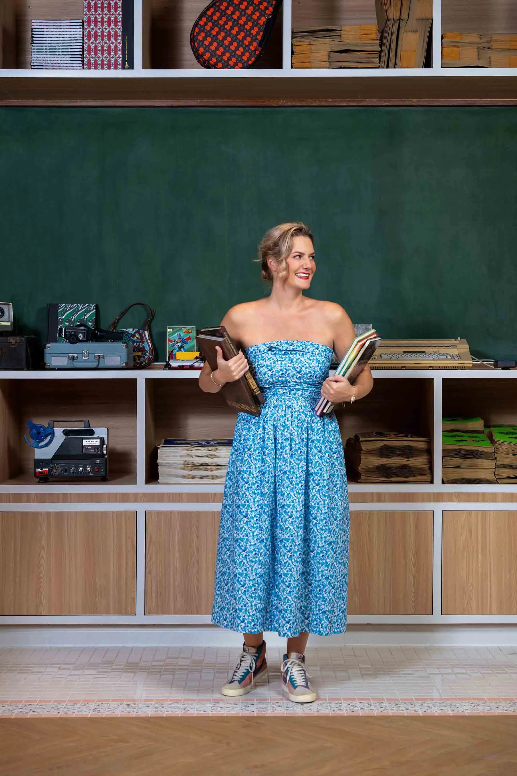 The Airy Affair Dress - Freedom Sky