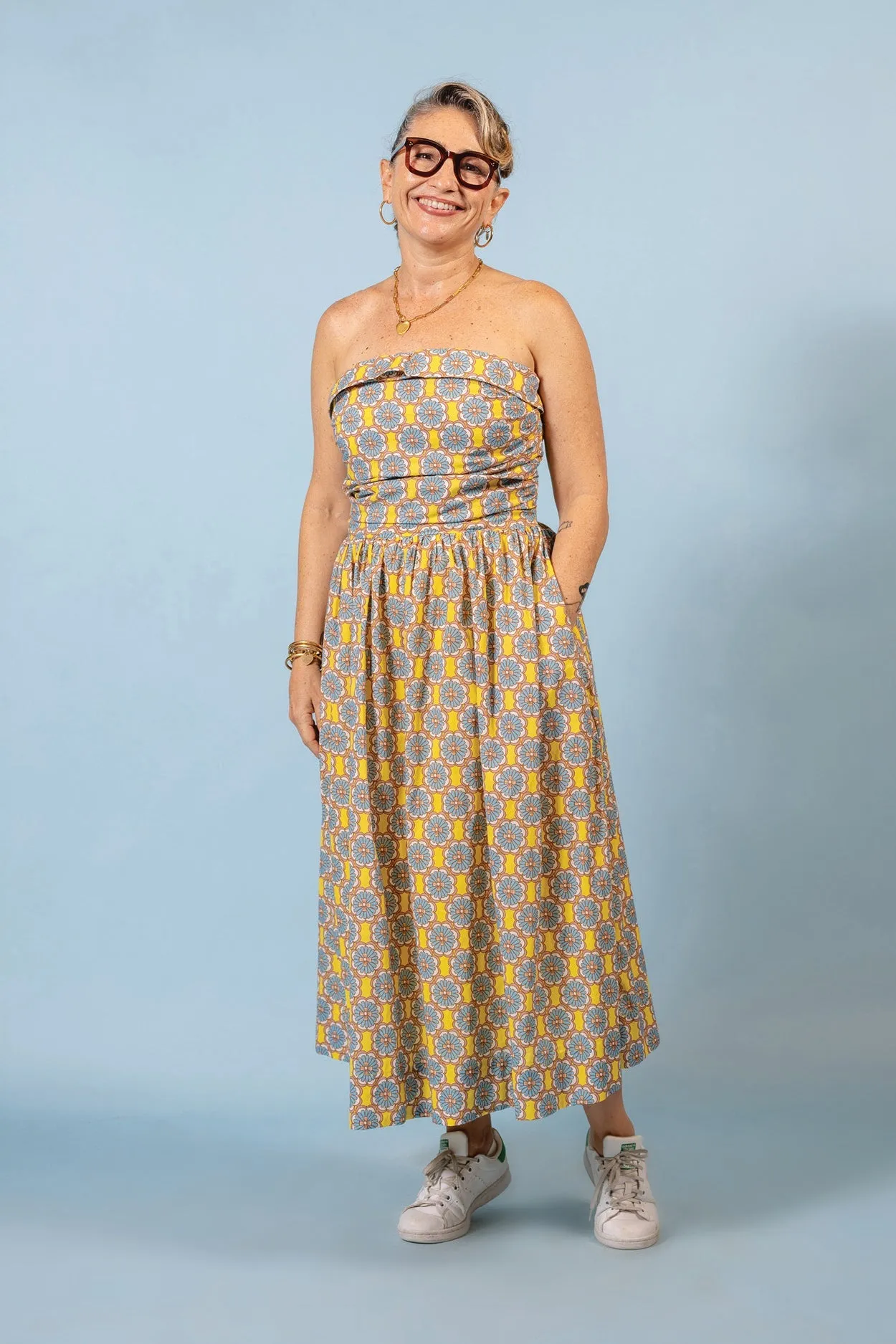 The Airy Affair Dress - Paper Petals Sunshine