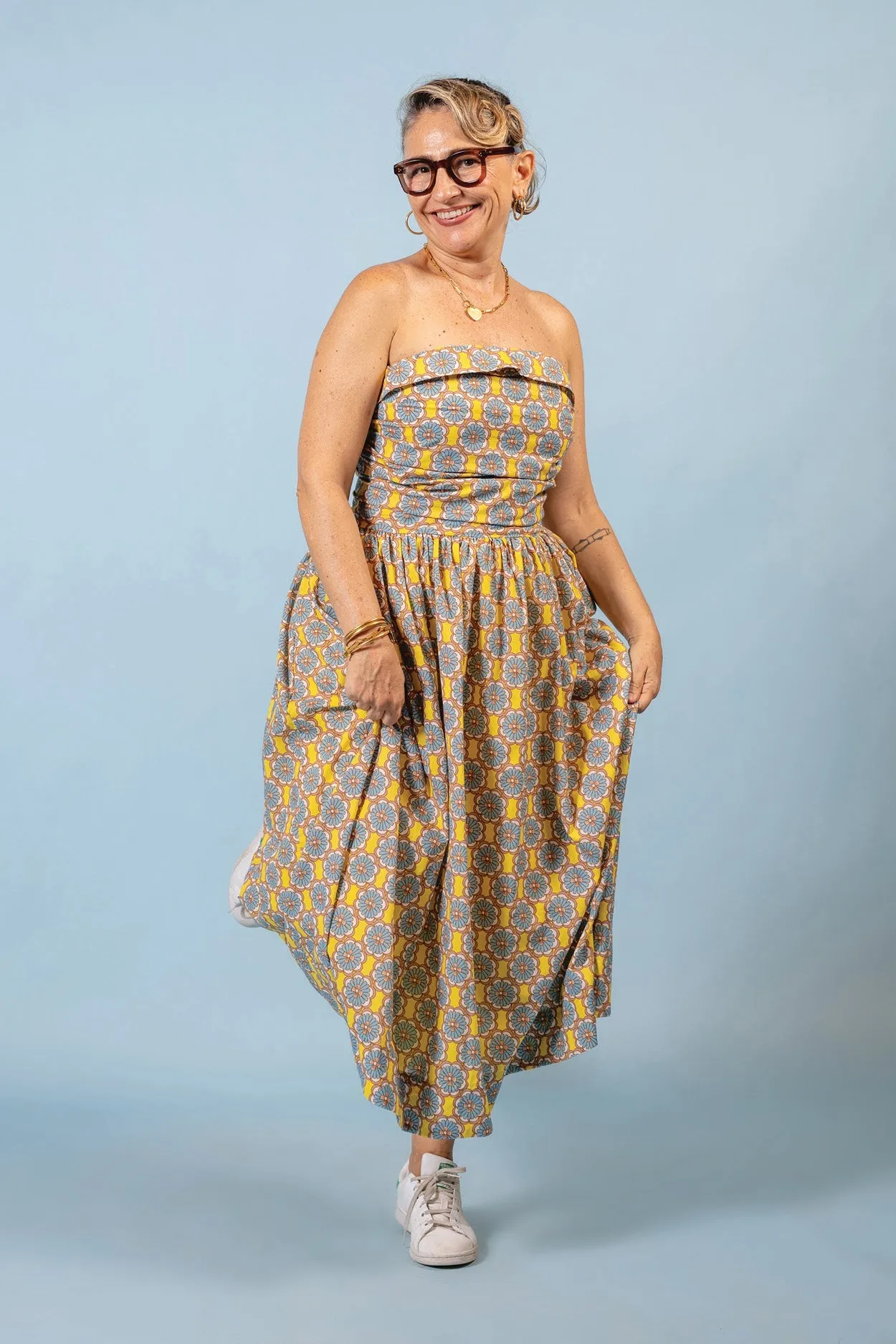 The Airy Affair Dress - Paper Petals Sunshine