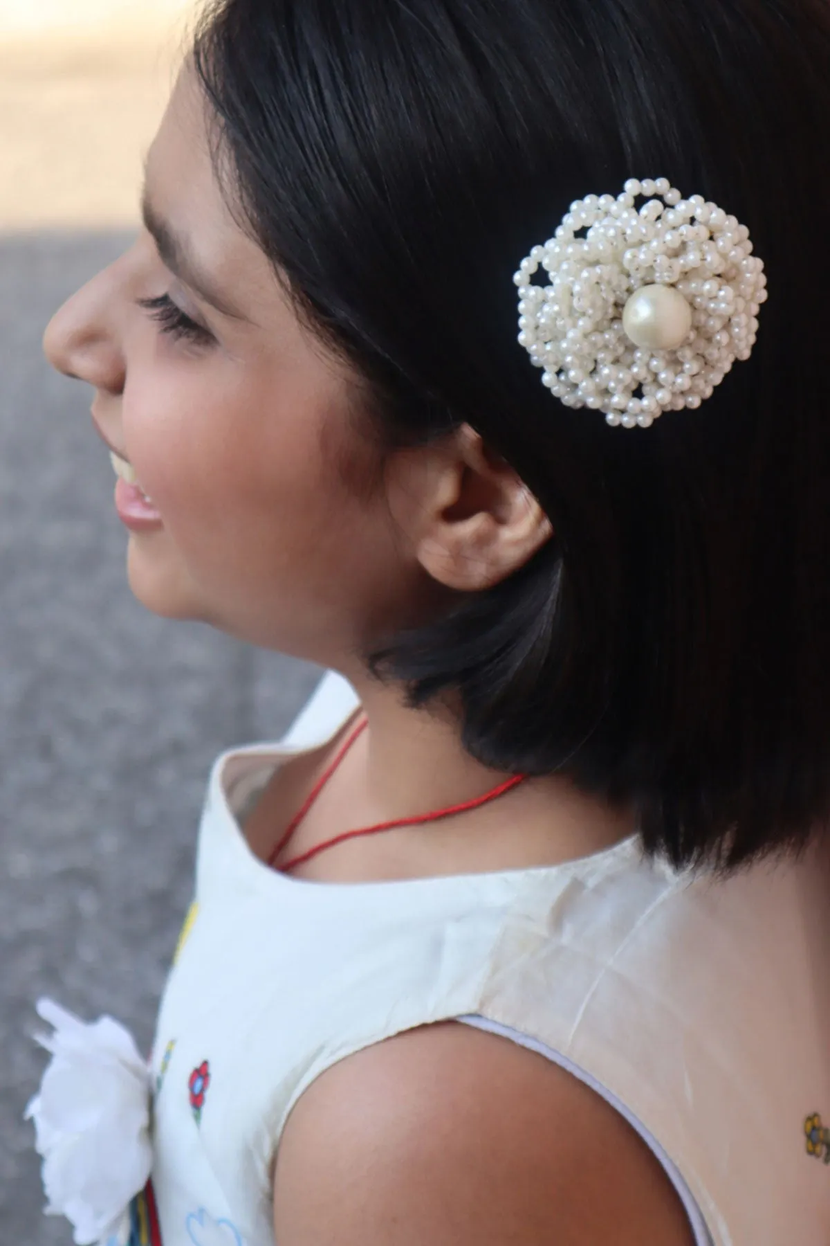 The Cara Handmade Pearl Clip