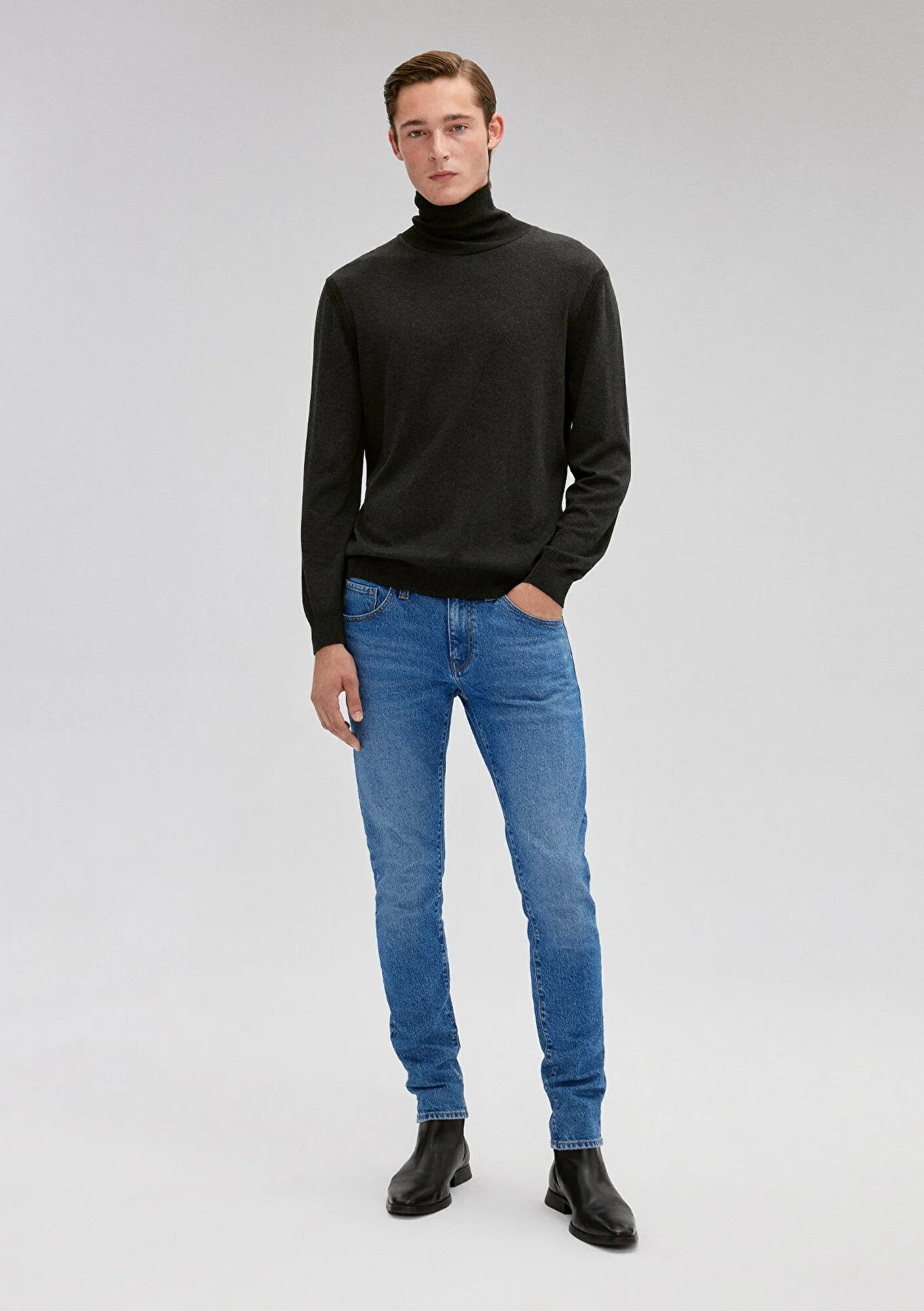 Turtleneck Black Sweater