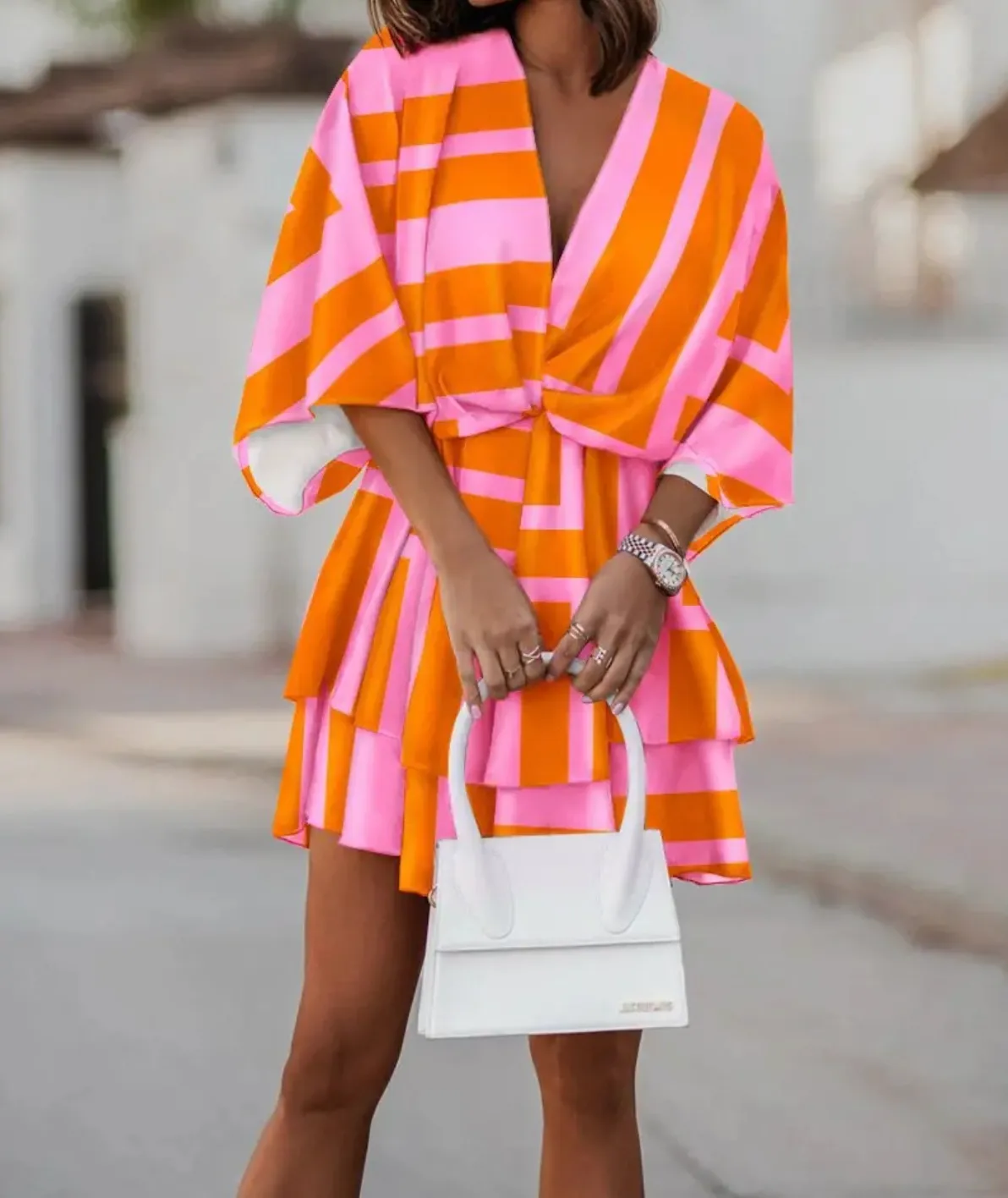 Valeria Bohemian Floral Mini Dress