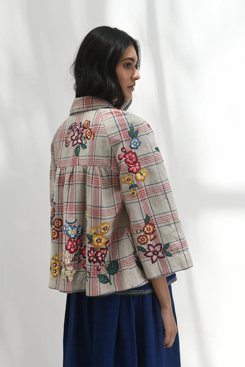 Vercelli embroidered jacket