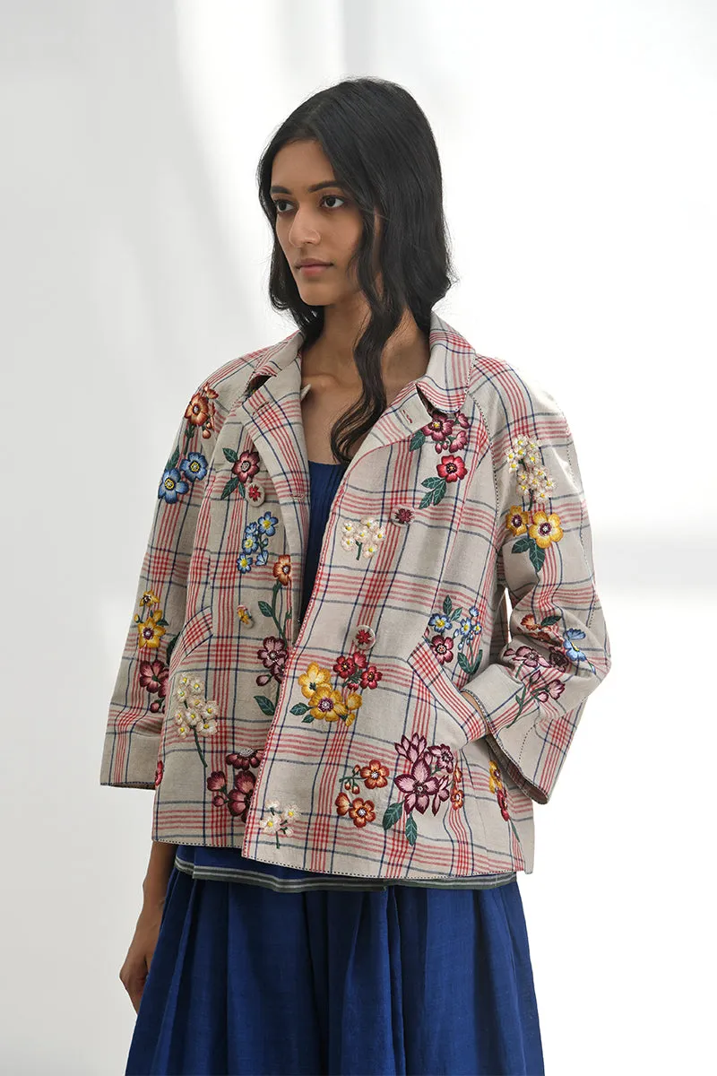 Vercelli embroidered jacket