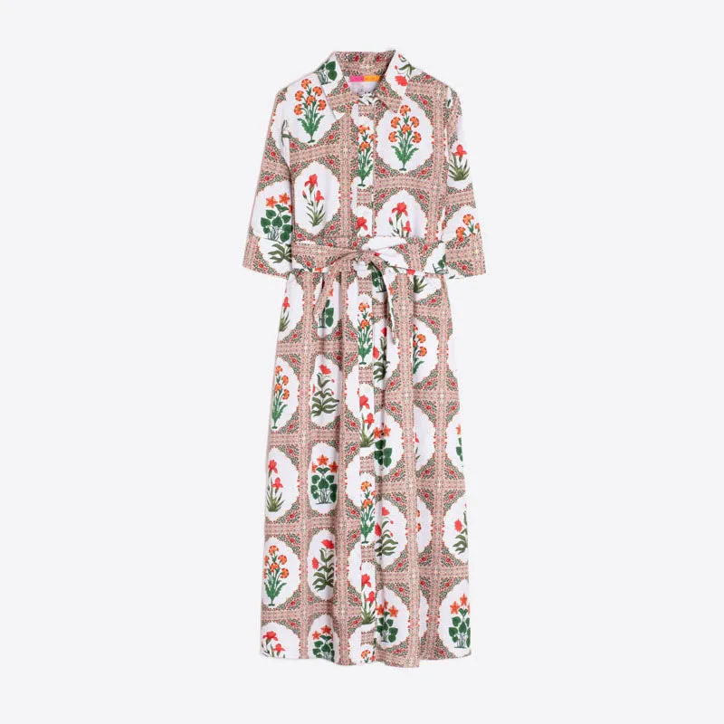 VILAGALLO Brenda Dress in Floral