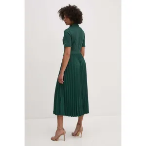 Visc Mix Pleated Pol