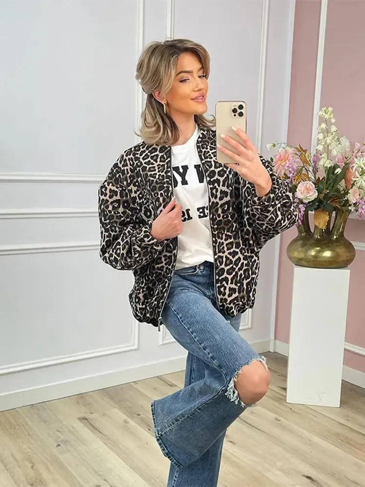 VIVIANNE | LEOPARD PRINT JACKET