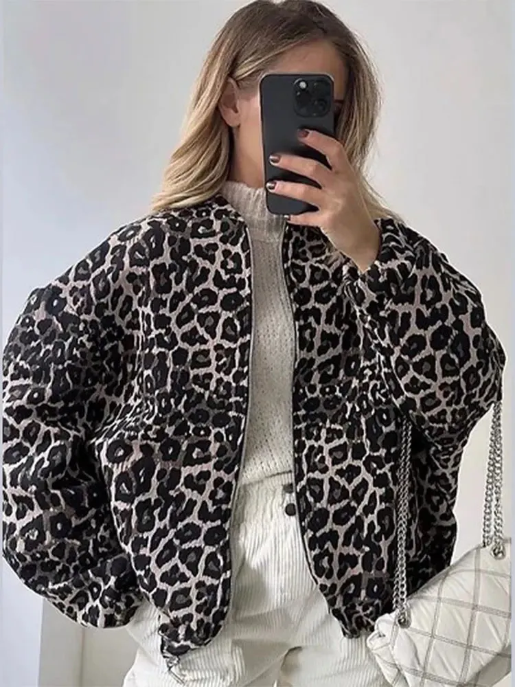VIVIANNE | LEOPARD PRINT JACKET