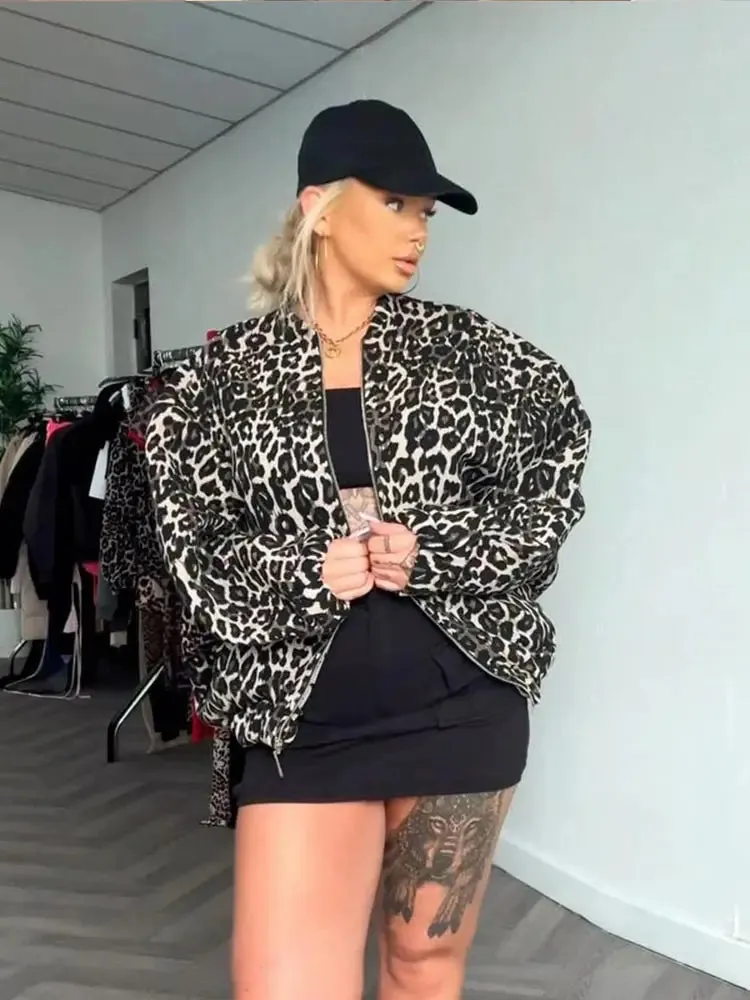 VIVIANNE | LEOPARD PRINT JACKET
