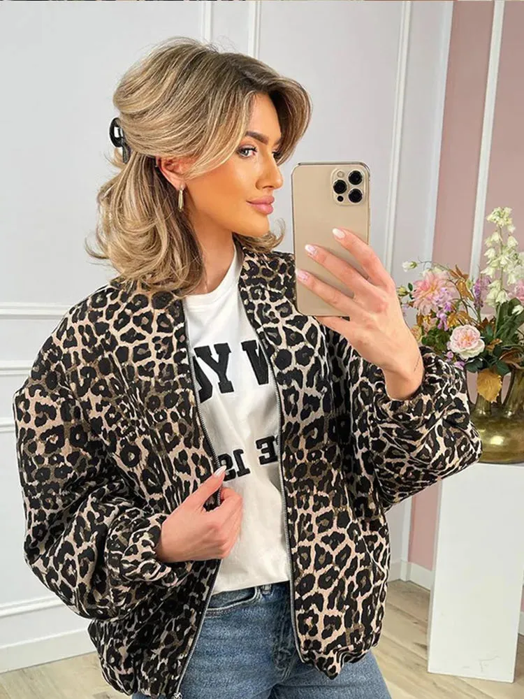 VIVIANNE | LEOPARD PRINT JACKET