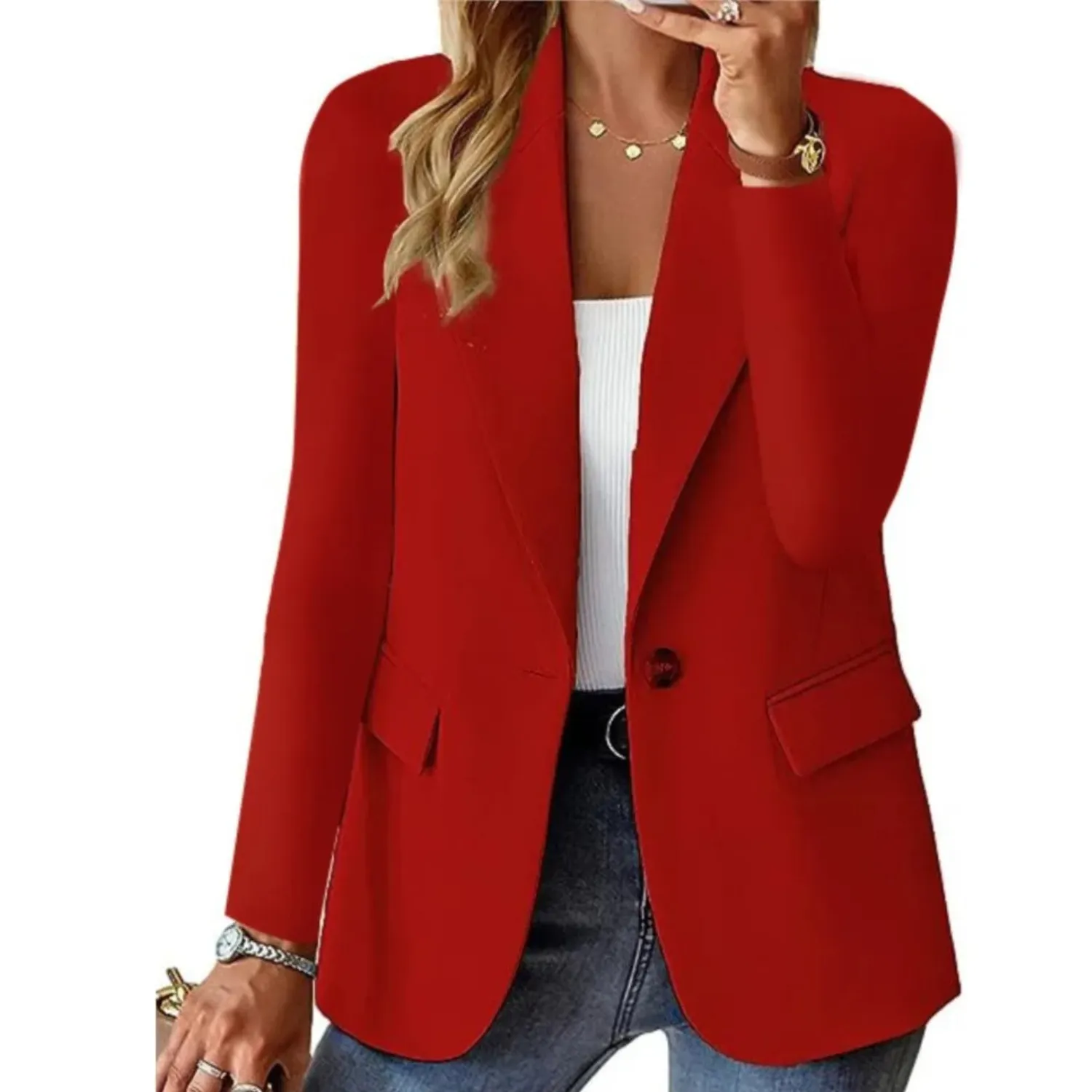 Vivienne | Tailored Long Sleeve Blazer