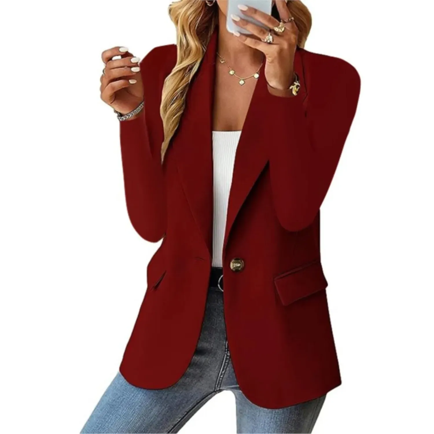 Vivienne | Tailored Long Sleeve Blazer