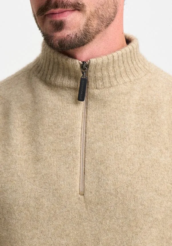 Whittaker Half Zip Merinomink