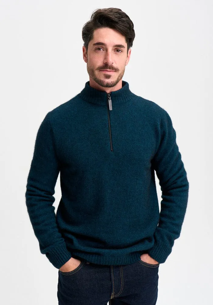 Whittaker Half Zip Merinomink