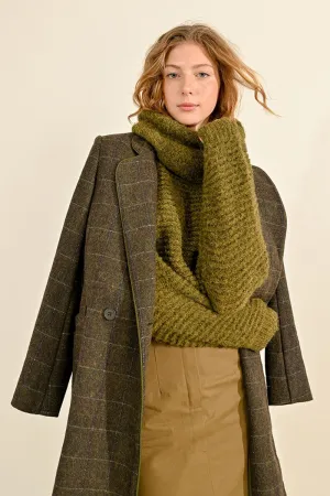 WIDE TURTLENECK SWEATER